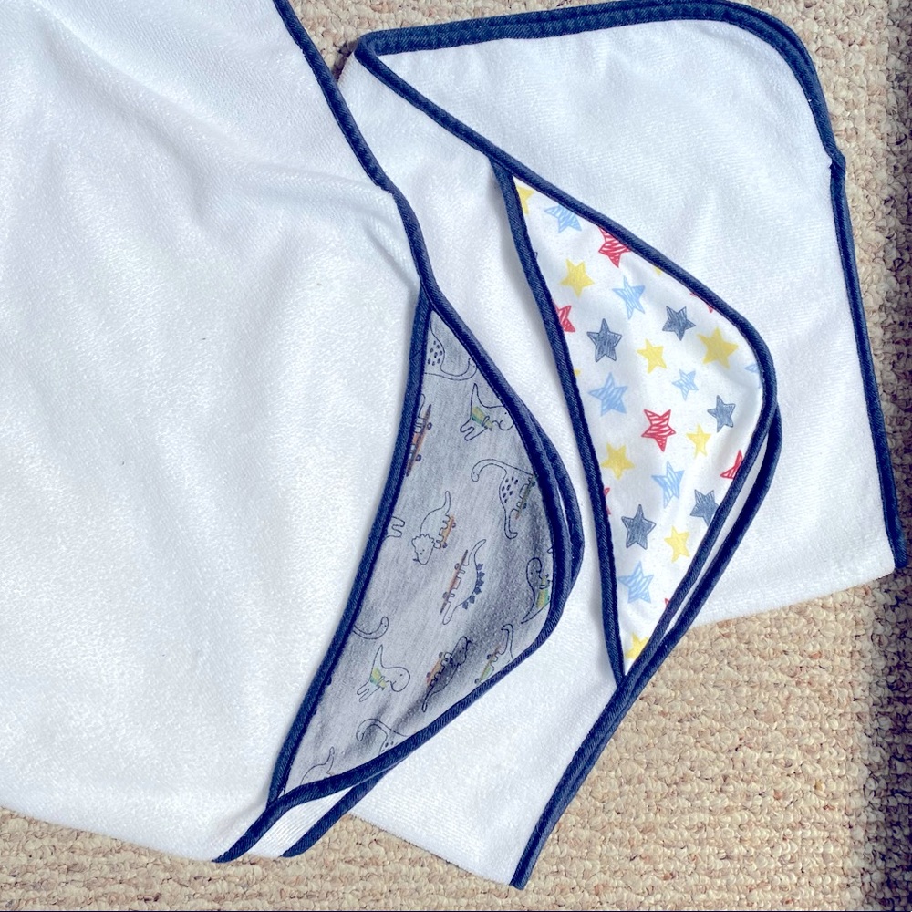 2 Super Soft Hooded Towels